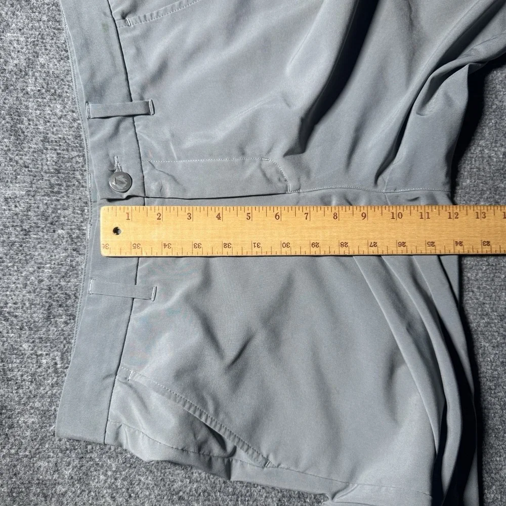 Primo Pants Men 31 Short Gray Golf Joggers Performance Stretch Ankle Zip 31x26